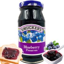 U.S. Imports of U.S. Flavor Blueberry Strawberry Jam 340g Spread Bread Breakfast Toast Cake Dessert