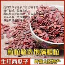 Guangxi original watermelon seeds Original red melon seeds 500g particles full of raw watermelon seeds full of 3 pounds