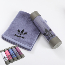 Fashion trendy brand Clover embroidery cotton sports towel fitness absorbent sweat towel company Gift running towel