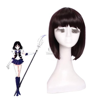 taobao agent Beautiful Sailor Soldier Tu Mengying Short BOB High -temperature silk shape cosplay wig