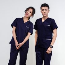 Korean operating room wash clothes womens short sleeves male doctors brush hand clothes beauty salon beautician work clothes long sleeves