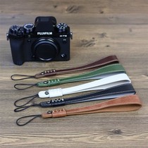 Microalone Anti-camera hand wristband applies Canon M50 Fuji XT4 XT4 A6400A7RM4 black card 7 hand rope