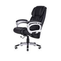 Beijing office furniture boss office chair simple modern class chair leather waist can lie down lunch manager swivel chair