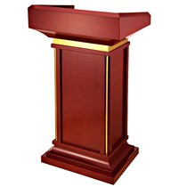 Lectern table Lectern Hotel table Conference room table Solid wood Chinese speech restaurant Welcome table Lectern