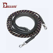 Professional equestrian reins training deputy reins training belly high elastic horses deputy reins eight-foot dragon horses