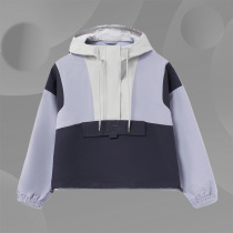 Li Ning windbreaker womens autumn new sports fashion series loose breathable coat AFDR766