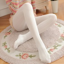 Pantyhose spring stockings Japanese bottling socks medium-thick pantyhose autumn summer stockings children White Velvet pantyhose
