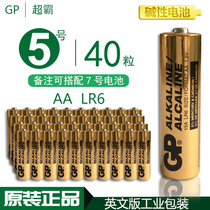 Super GP Battery LR6 AA Toy Mouse TV Remote Control Microphone No. 5 Alkaline Battery English