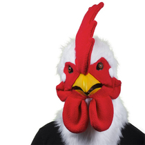 WILDBEAST new Halloween Chicken headgear mobile singing with animal mask People wear a plush full package