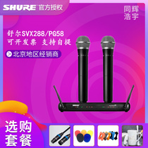 Shure Shure Shure SVX288 PG58 one drag two professional wireless microphone performance host dedicated