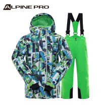 Alpine Pro childrens outdoor mountaineering sportswear thick warm and windproof water ski suit suit