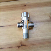 Shanghai Zhifeng bathroom Co. Ltd. Full copper triangular valve water inlet valve in 2-out double-use 10%-2 tap
