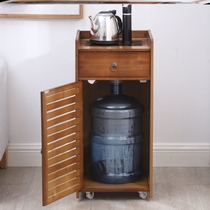 Mobile tea table home small tea table living room automatic boiling water making tea integrated tea cabinet bucket tea set storage shelf