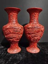  Folk collection Old Lacquerware Vase Large vase Large Lacquerware Flower vase