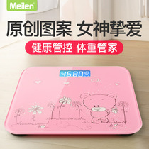 Meile Electronics says cute bear human body home health electronic scale Precision bathroom scale Special offer