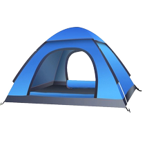 Automatic quick-open double tent Outdoor indoor adult children field sunproof family outdoor camping tent