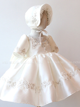 High-end childrens costumes girls dresses summer Foreign Air cute flower children wedding baby girls princess skirts