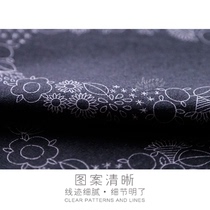 Embroidered cloth water racuse pattern printing hot pastes custom embroidered material bag water soluble bottom chart printing