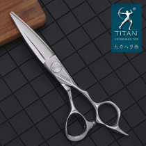 Strong man fat cut hair scissors Willow leaf scissors Japanese willow leaf scissors Hair stylist slip cut fat scissors