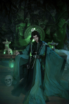 (Qixin Pavilion)-Bad Industry Clear Water-Tiangguan Blessing Derivative Clothing Qi Rong COS