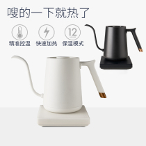Tymo fish Smart temperature control hand brewing coffee pot Electric Kettle tea constant Mill slender mouth flow control set