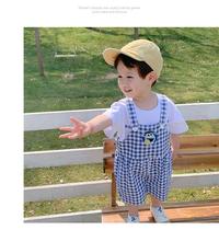 Childrens Strap Boys Baby Girl 2021 Spring Summer Colored Strap Baby Strap Breeches Wind