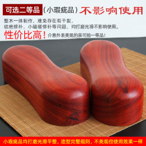 Solid Wood Massage Pillow Cervical Spine Pillow Chicken Wings Wood Care Neck Pillow Red Wood Red Flowers Pear Wood Insomnia Pillow Cure Cervical Spine Whole Wooden Pillows