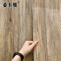  Imitation wood grain refurbished desktop log door Kitchen cabinet furniture sticker Waterproof 3D three-dimensional self-adhesive wallpaper sticker