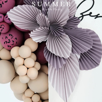 Wedding folder fan flowerroad quotes accessories air kindergarten decoration cake decoration fan corrugated paper champagne