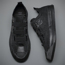 Canvas shoes mens spring mens shoes 2023 new tide shoes mens casual shoes with a thick sole