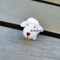 Enmas hand to pass the time diy hand wool woven doll animal cute sheep material contains video