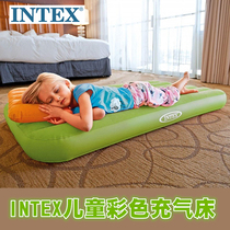 INTEX Childrens inflatable bed Childrens air cushion bed Inflatable mattress Lunch break bed Outdoor camping mattress