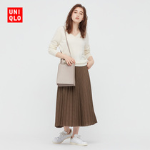 UNIQLO Women Womens Faux Leather Satchel Bag 438887 UNIQLO