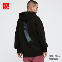 Uniqlo Mens and Womens (UT) Louvre Museum Hooded Sweatshirt (Long Sleeve) 437648