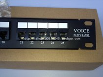 25-Port modular telephone distribution frame rack-type distribution frame can be customized without standard