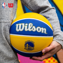 Wilson Wilson Wilson 21 new NBA official Golden State Warriors outdoor training wear-resistant rubber No. 7 basketball