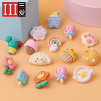 Childrens buttons baby clothes cardigan coat cartoon color button accessories baby sweater cute animal buttons