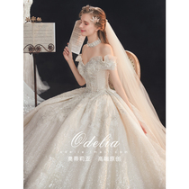 odelia202021 new magic court style summer luxury main wedding dress bridal drag quality