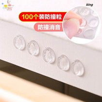 Cabinet anti-collision pad anti-collision particle door handle cushion silencer particle furniture silent rubber particle round anti-collision sticker