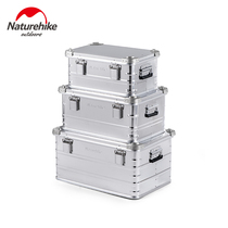 Naturehike Aluminum alloy storage outdoor box Camping equipment travel debris large capacity storage bag