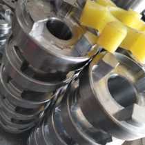 Pump with three-jaw coupling No. 45 steel claw type elastic coupling factory direct processing customized