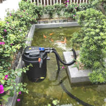 Sensen koi fish pond filter pond biochemical filter box pressure filter bucket filter equipment water suction pump water