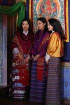 Traditional Bhutanese womens ready-to-wear handmade KIRA three-piece set (Bhutan childrens shop)