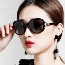Sun glasses female round face elegant driving polarized glasses driving sunglasses anti ultraviolet 2019 new long face eyes