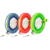 (The thread is wrapped) Kite reel hand wheel set with line ABS release hand wheel tool bearing wheel