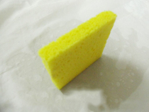 Soldering iron temperature cleaning sponge