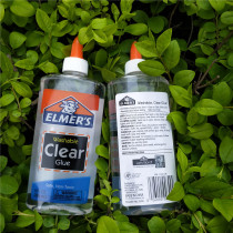 Elmer cow head white glue transparent elmers slime school glue Crystal mud fast hand