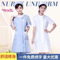 Nurse uniform Long sleeve winter uniform Doctors overalls Summer pharmacy overalls Beauty salon Short sleeve nurses overalls Dark placket