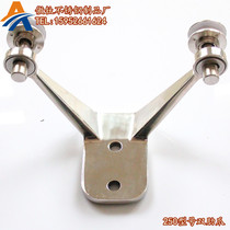 Barge claw 304 stainless steel point curtain wall accessories glass grip 250 model left and right single rib docking claw