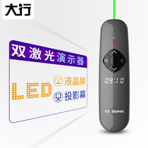 Daxing A8 screen projector TV all-in-one machine Led LCD screen remote control demonstrator Digital physics dual laser lecture page turning pen Concentrating local focusing magnifying glass Teacher learning charging